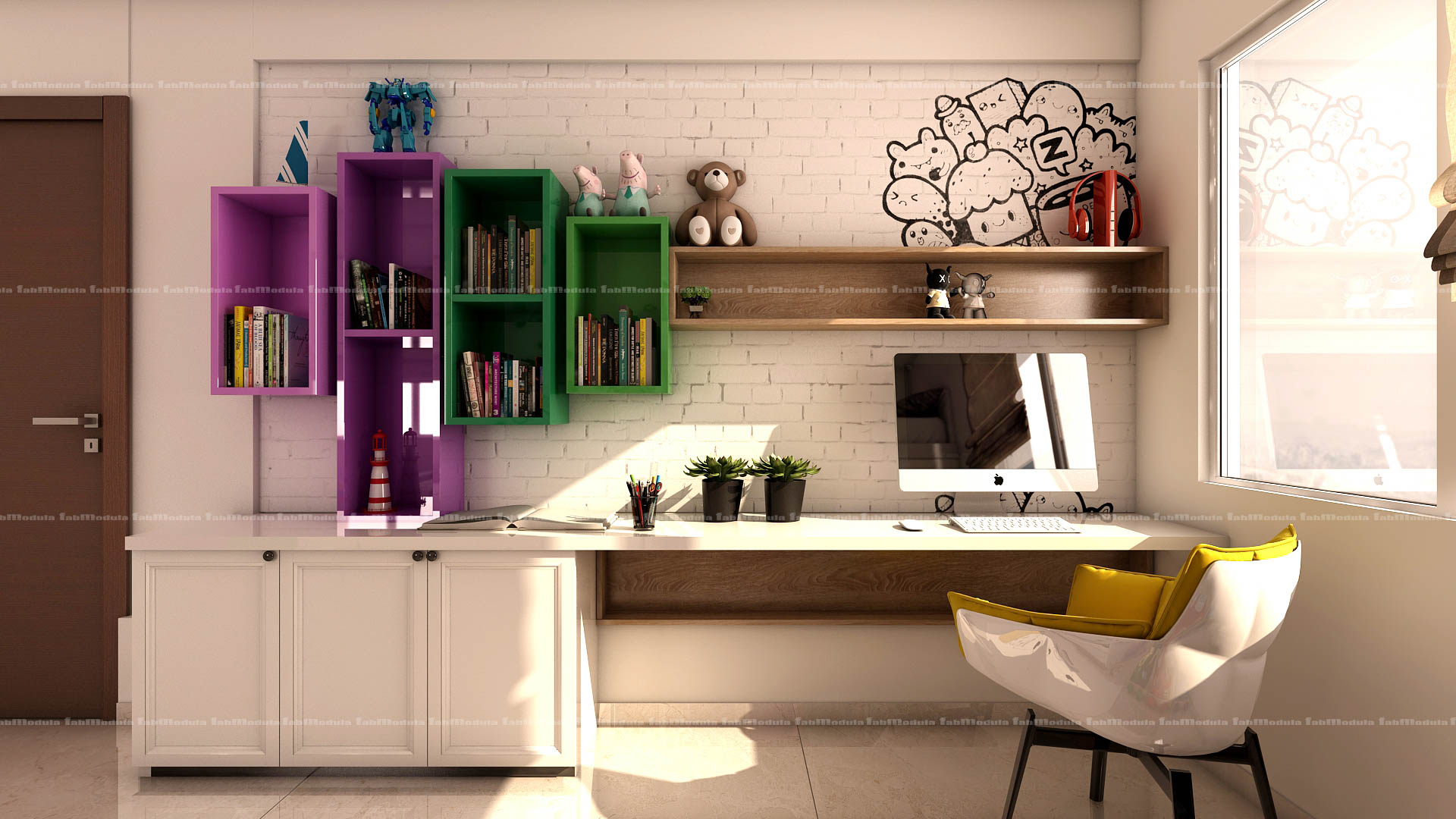 FabModula kids study area